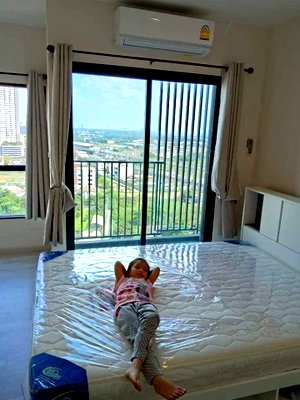 Condos for rent : 🎉 For Rent Condo PLUM CONDO CENTRAL STATION Building 1, Floor 18,Studio, Room size 24.00 sqm