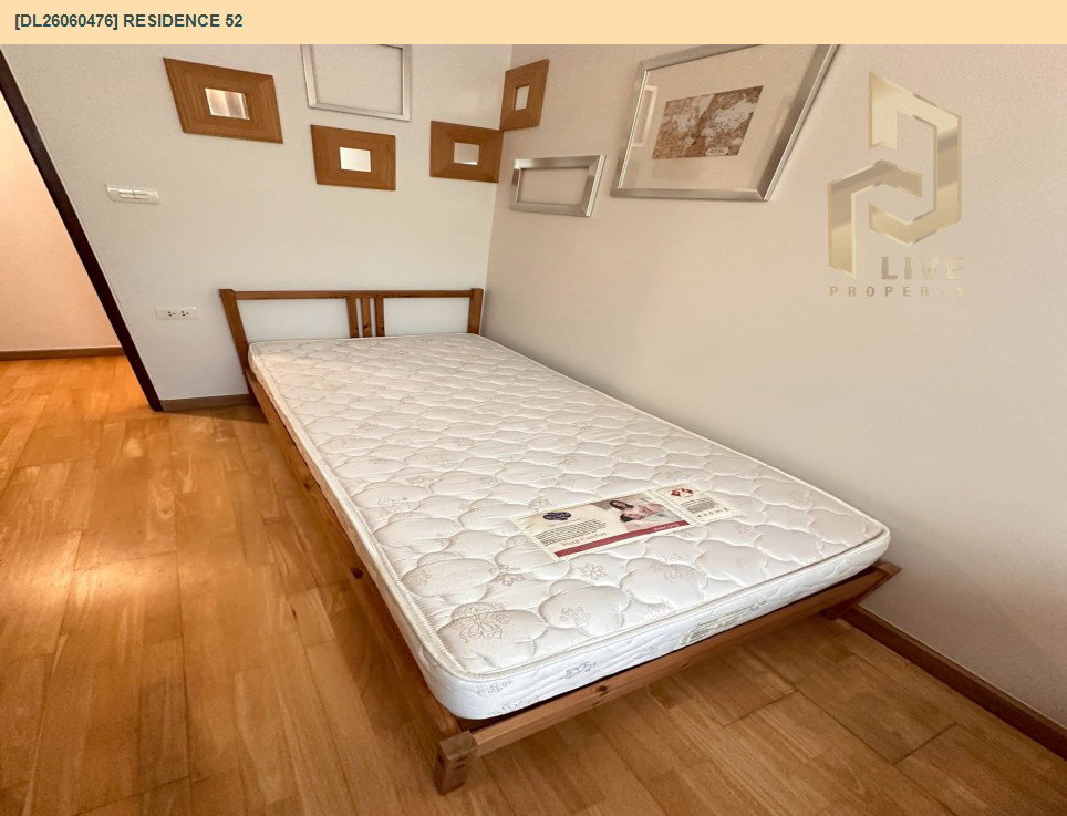 รูป DL26060476 ขายคอนโด เรสซิเดนซ์ 52 (Residence 52) ใกล้ BTS อ่อนนุช พร้อมเข้าอยู่ โทรด่วน 0638692663 LineID @952jdxxk - รูปที่ 9/10