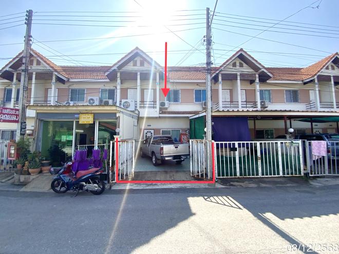 รูป ทาวน์เฮ้าส์ 18 ตร.วา ชัยบาดาล ลพบุรี 1.3M - รูปที่ 1/12
