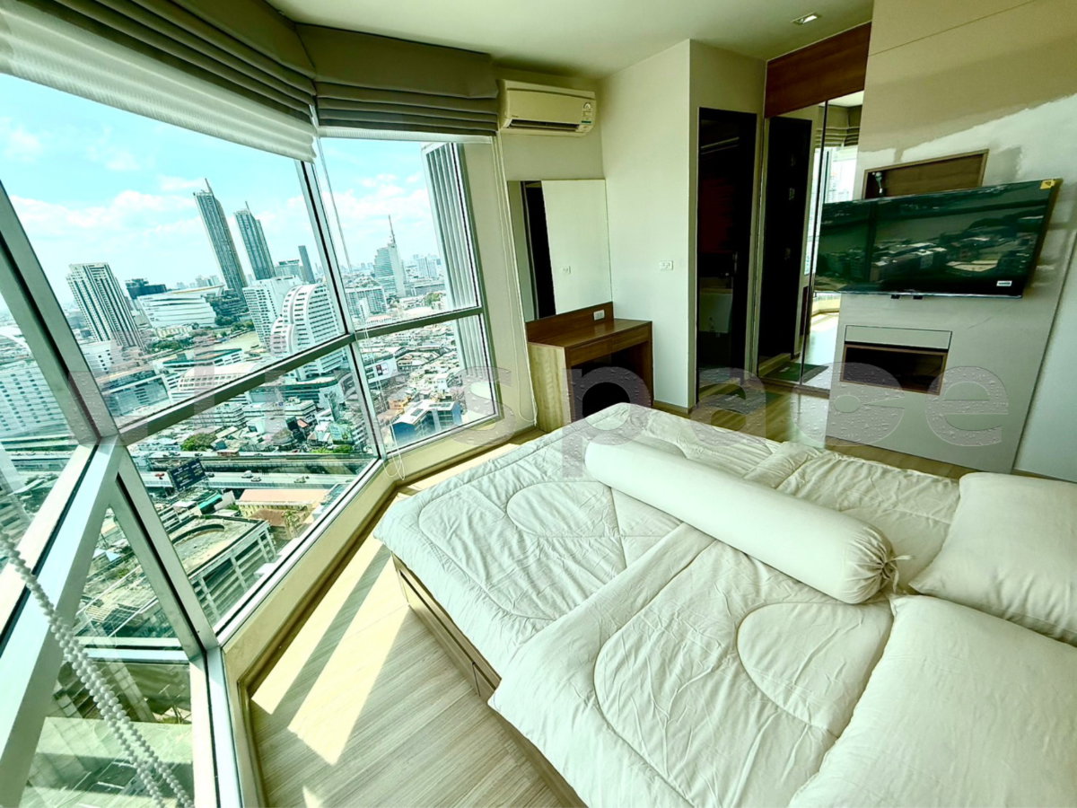 รูป ▚ LK122ツ [ลดราคาพิเศษ] Rhythm Sathorn - 1 ห้องนอน 35 ตร.ม. ห้องมุม ตึก N วิวแม่น้ำสวยมากๆ พร้อมเข้าอยู่ - รูปที่ 6/7