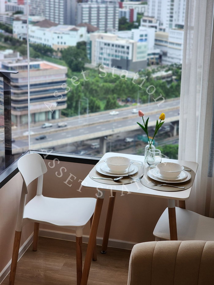รูป 💎🏢ด่วน! ห้องว่าง Siamese Rama 9 แต่งสวย เฟอร์ครบ Duplex กว้าง ใกล้ MRT สถานี รฟม.🚅 - รูปที่ 12/20