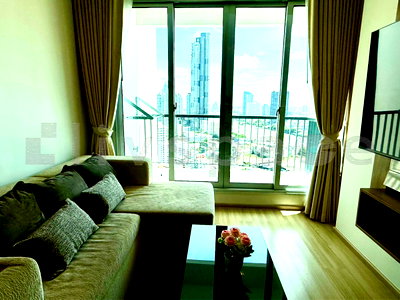 คอนโดให้เช่า : ▚ LK122ツ [ลดราคาพิเศษ] Rhythm Sathorn - 1 ห้องนอน 35 ตร.ม. ห้องมุม ตึก N วิวแม่น้ำสวยมากๆ พร้อมเข้าอยู่