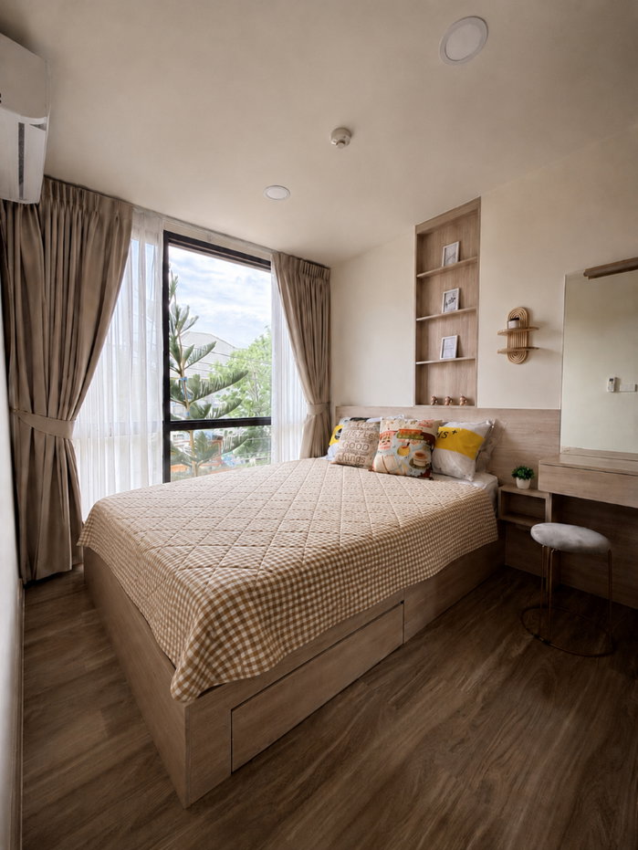 รูป ✨ ให้เช่าคอนโดใหม่แกะกล่อง! 🏢 Beat Sukhumvit 93  🛏️ 2 นอน, 36 ตร.ม. 🚝 ใกล้ BTS บางจาก 🛋️ ตกแต่งครบพร้อมอยู่ 💻ชั้นเดียวกับ Co-Working Space  - รูปที่ 3/23