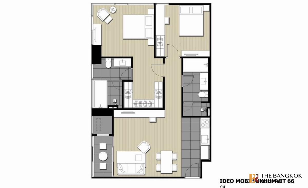 picture Ideo Mobi Sukhumvit 66 near BTS Udom Suk Special price, limited quantity - 5/9