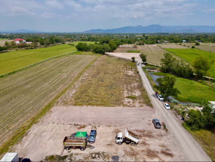รูป ขายที่ดินนครนายก 200 ตร.ว. ตำบลอาษา อำเภอบ้านนา วิวเขา วิวทุ่งนา น้ำไฟพร้อม เริ่ม 480,000 บาท - รูปที่ 3/9