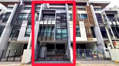 Home office for rent Bangkok : For Rent: 4-Storey Home Office at Nirvana@Work Rama 9 Ramkhamhaeng