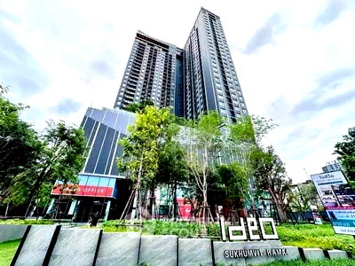 Condos for rent : 22nd-Floor 1-BR IDEO Sukhumvit - Rama 4 Near BTS Phra Khanong (ID 2364193)