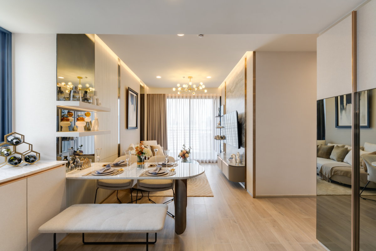 รูป The Crown Residences พระราม 4 ใกล้ MRT ลุมพินี เดินทางสะดวก One Bangkok - รูปที่ 2/11