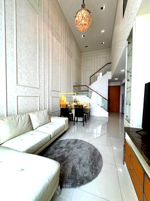 คอนโดให้เช่า : Villa Asoke | Stunning 2 Bedroom Duplex Condo Near MRT - BR61682CD