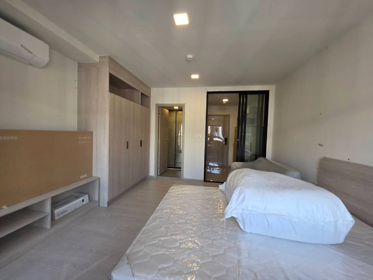 รูป Dcondo Shine Rangsit | ห้องสตูดิโอให้เช่า น่าอยู่ ชั้น 8 ห้องใหม่เอี่ยม ใกล้ ม.ธรรมศาสตร์รังสิต - รูปที่ 2/14