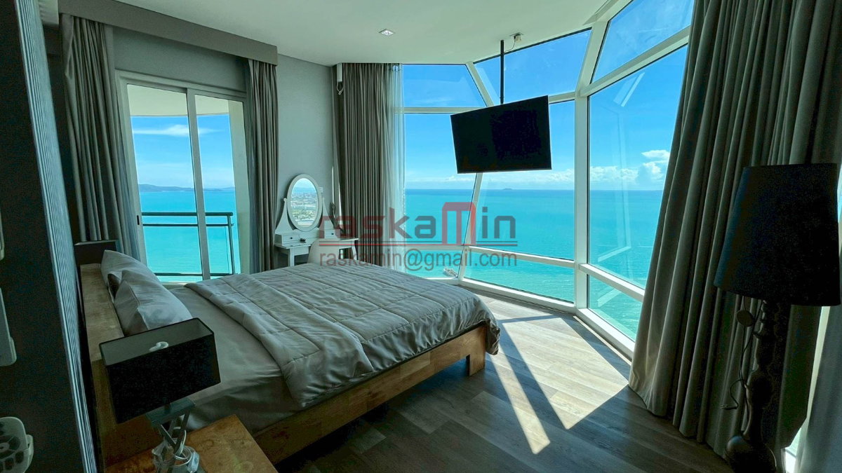 picture 🏖️ Reflection Jomtien Beach Pattaya | 3 Bed, 4 Bath | Private Lift | High Floor Sea View - 13/32