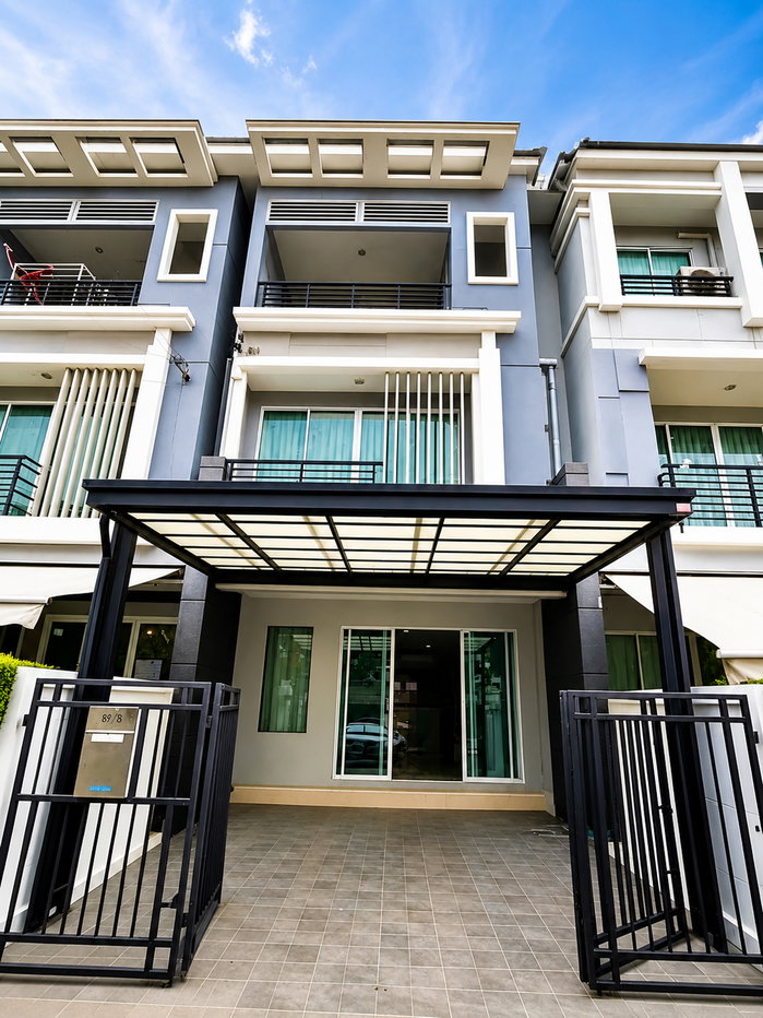 รูป ให้เช่า Townhome 3 ชั้น บ้านกลางเมือง พระราม 9 – รามคำแหง. พร้อมอยู่ เฟอร์นิเจอร์ครบ ใกล้ MRT มหาวิทยาลัยรามคำแหง เดินทางสะดวกทุกเส้นทาง - รูปที่ 1/8