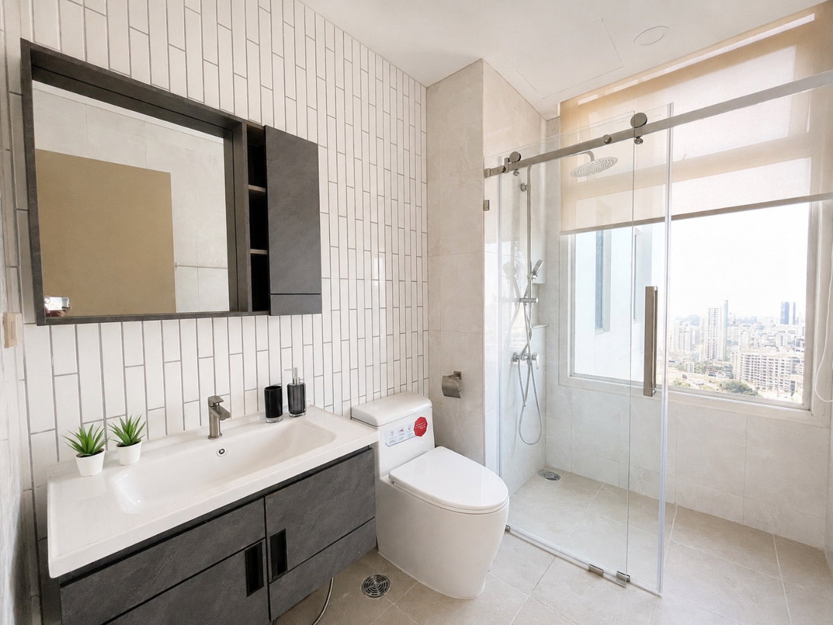 รูป 🔥 Villa Rachatewi ห้อง Duplex ชั้นสูง วิวสวยใจกลางเมือง เพียง 32,000 บาท ✨ 1 ห้องนอน 2 ห้องน้ำ ขนาดใหญ่ 75 ตร.ม. ชั้น 43-44 พร้อมเข้าอยู่ - รูปที่ 11/13
