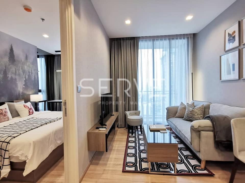 รูป 🔥1นอน ไซส์ใหญ่ ตกแต่งหรู ชั้นสูง วิวดี เฟอร์จัดเต็มมาก พร้อมเข้าอยู่ คอนโดทำลเดี เดินทางง่ายใกล้ BTS สะพานควาย @ THE LINE Phahol - Pradipat - รูปที่ 10/10
