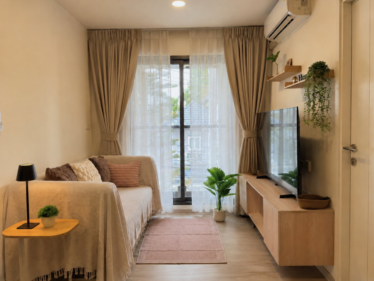 รูป ✨ ให้เช่าคอนโดใหม่แกะกล่อง! 🏢 Beat Sukhumvit 93  🛏️ 2 นอน, 36 ตร.ม. 🚝 ใกล้ BTS บางจาก 🛋️ ตกแต่งครบพร้อมอยู่ 💻ชั้นเดียวกับ Co-Working Space  - รูปที่ 1/23