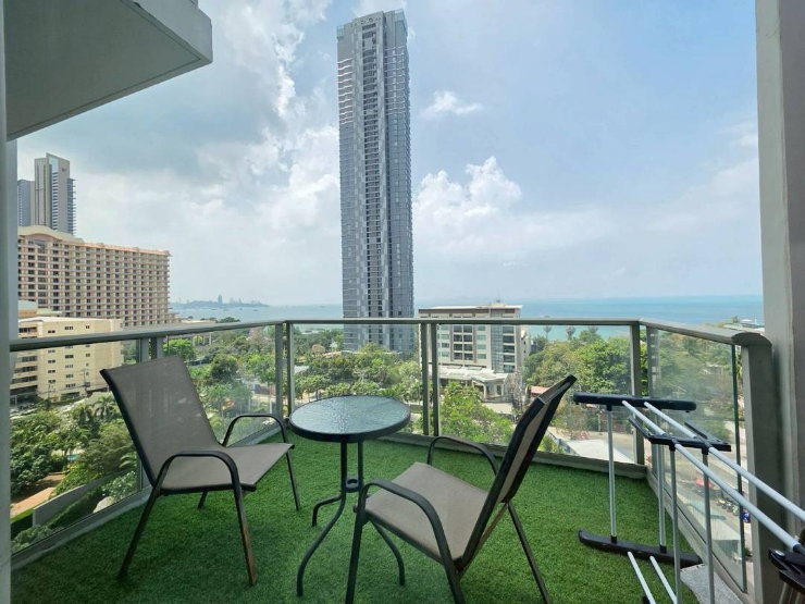 รูป ให้เช่า The Riviera Wongamat ขนาด 50 ตร.ม. 1 ห้องนอน เฟอร์ครบ พร้อมเข้าอยู่ - รูปที่ 1/12