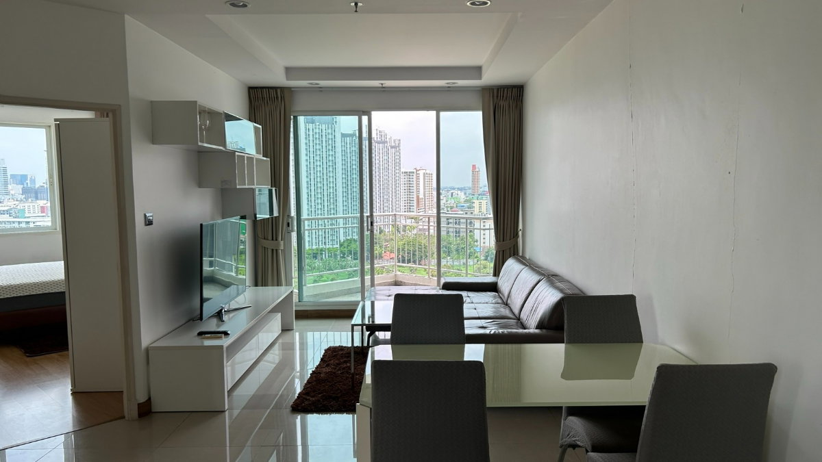 รูป Condo Supalai Wellington 1 ห้องสวย ตกแต่งครบ 2 ห้องนอน มีที่จอดรถประจำ  - รูปที่ 9/24