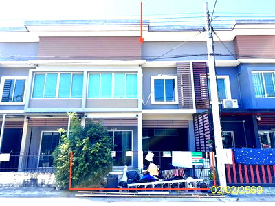 Townhouses for sale Makro Bangbuathong : TOWN HOUSE 19.1 Sq.w. Bang Bua Thong Nonthaburi for 2M