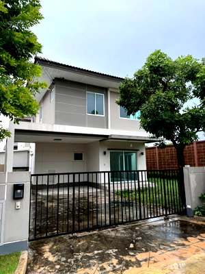 Houses for rent Rangsit-Nakhon Nayok 58 : [VR0364] 🔥 Rent 22,000 THB/Month or Sale 6 MB | Casa Ville Rangsit-Klong 2 | 2-Storey Single House 58 sq.w. 3BR 3BA AC in All Bedrooms Large Plot! 🔥
