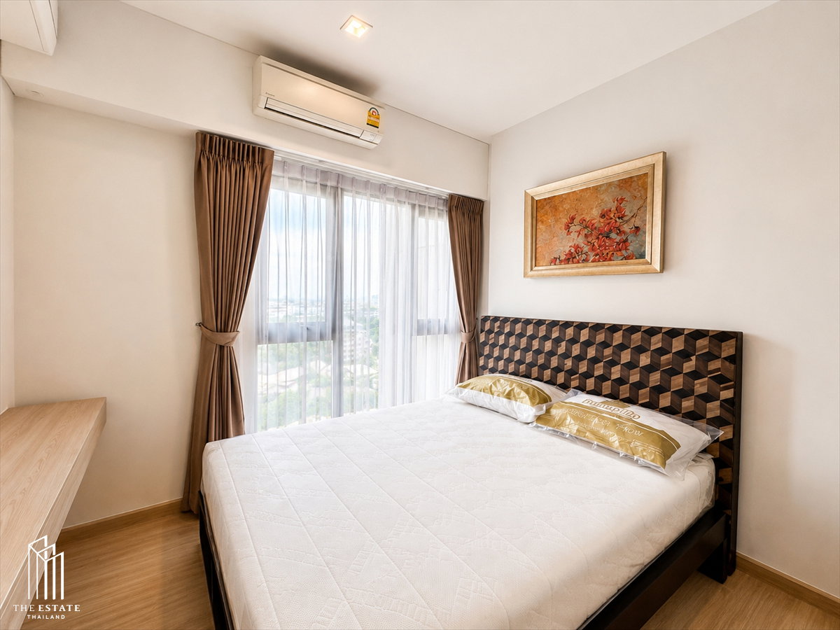 รูป For rent Whizdom Connect ตอบโจทย์ชีวิตเมืองด้วย Flexi Room ปรับเป็นห้องทำงานหรือห้องนอนได้ พร้อมวิวธรรมชาติและเมืองกรุง - รูปที่ 3/8