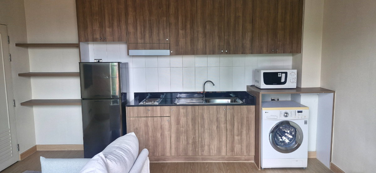 รูป [FOR RENT] Tree Condo Sukhumvit 42 — Cozy 2-Bedroom Unit near BTS Ekkamai & BTS Phra Khanong - รูปที่ 3/11