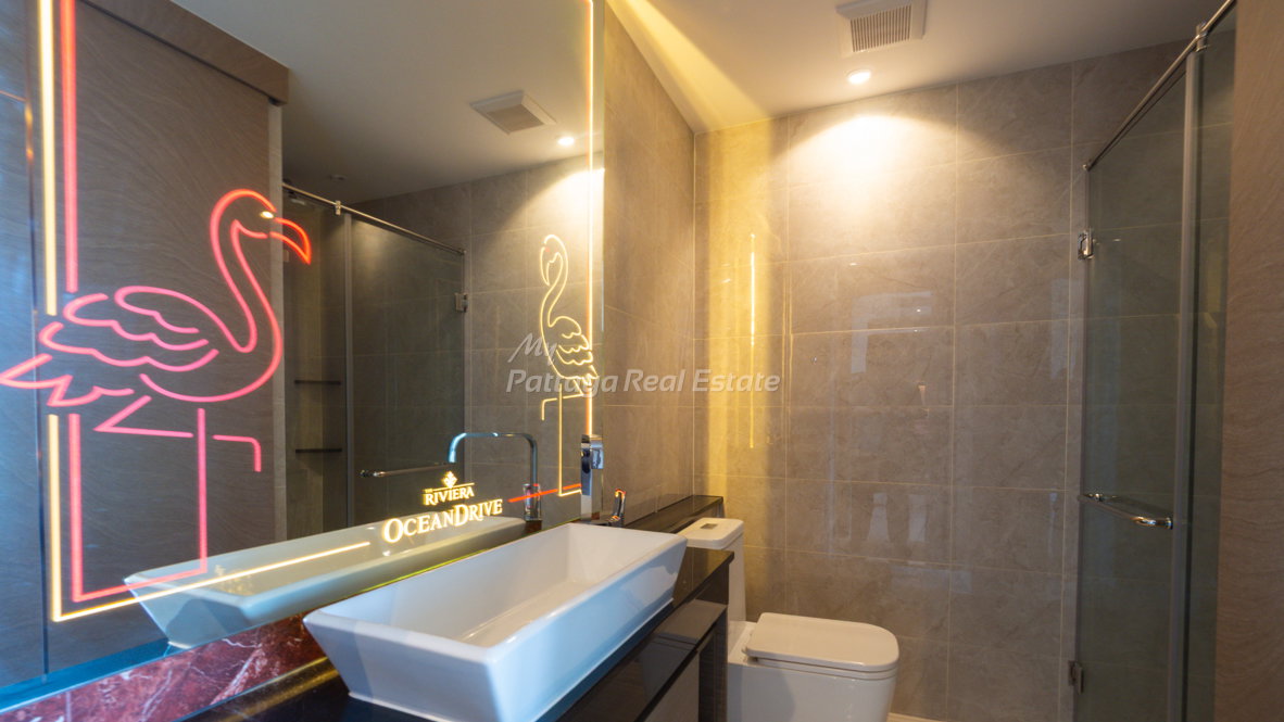 รูป 🛏️ 1 ห้องนอน - 🛁 1 ห้องน้ำ - 🏙️ Sea View - 🌏 ชื่อชาวต่างชาติ - 🏢 The Riviera Ocean Drive Jomtien - รหัส: ROD41 - รูปที่ 5/7