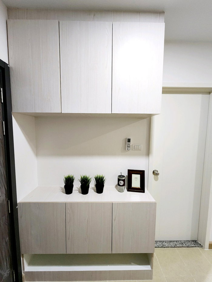 รูป ให้เช่า คอนโดใกล้รถไฟฟ้า BTS ปู่เจ้า | Supalai Veranda Sukhumvit 117 | 1 ห้องนอน ตกแต่งบิ้วอินสวยครบ พร้อมอยู่ , ใกล้ BigC สำโรง - รูปที่ 7/14