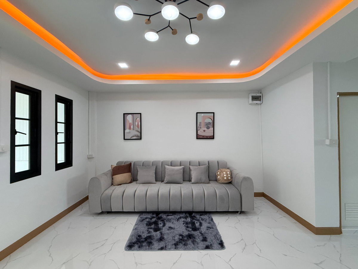 รูป ทาวน์เฮ้าส์ หมู่บ้านปรีชา 9 ตกแต่งใหม่ พร้อมอยู่ มีนบุรี ทำเลดี รามคำแหง186 ใกล้รถไฟฟ้าสายสีส้ม เฟอร์นิเจอร์สวย - รูปที่ 6/18