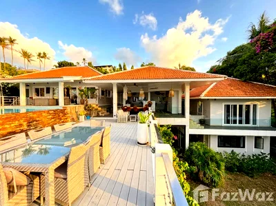 Houses for sale Ko Samui Surat Thani : Spacious 4 bed Sea View Villa on a big plot of land 6452955