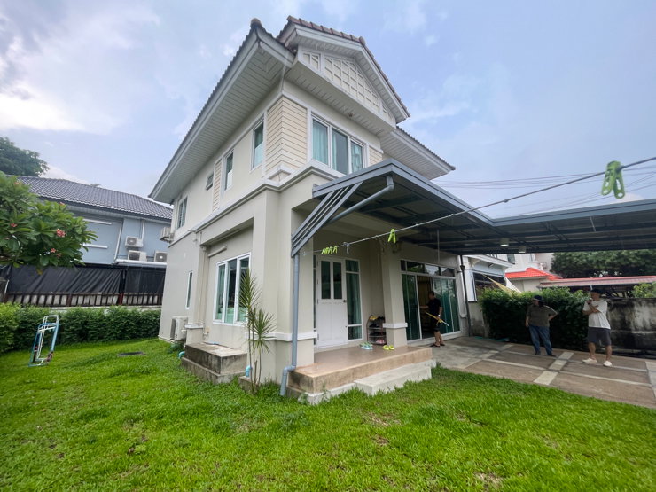 รูป หมู่บ้านเพอร์เฟค พาร์ค เคหะร่มเกล้า 64 บ้านเดี่ยว2ชั้น 3ห้องนอน 2 ห้องน้ำ 1 ห้องอเนกประสงค์ขนาด 67ตรว.   เฟอร์นิเจอร์พร้อม  - รูปที่ 1/19
