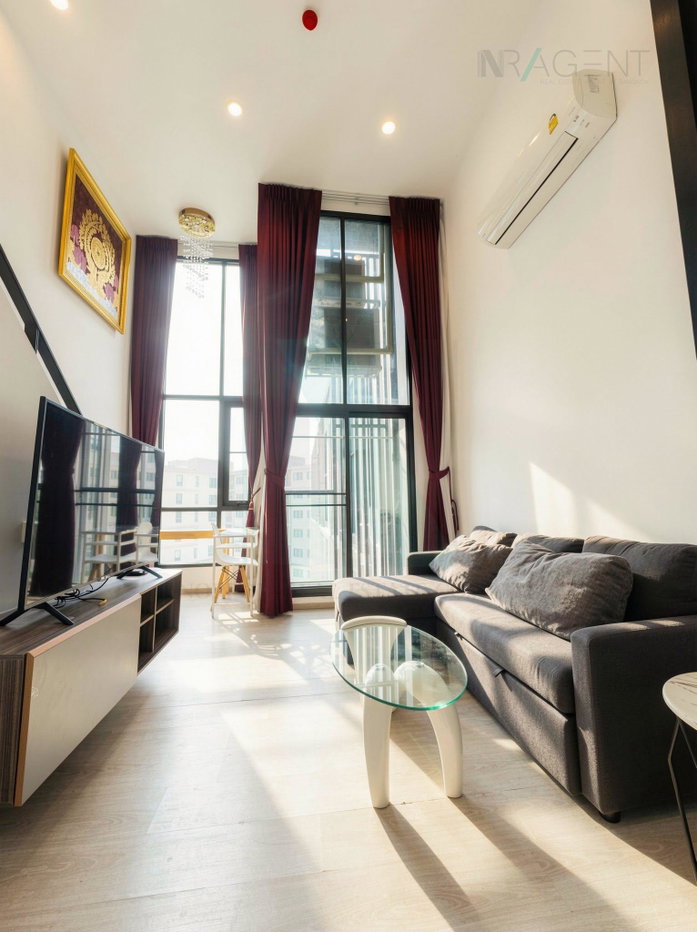 รูป ให้เช่าคอนโด ไนท์บริดจ์ พหลโยธิน-อินเตอร์เชนจ์ อาคาร B ชั้น 14 Duplex ขนาด 37 ตรม ใกล้ Tesco Lotus หลักสี่ - รูปที่ 2/8