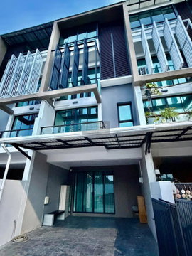 For Rent Townhouse/Townhome , Bless Town Sukhumvit 50 , nice view , river view , BTS-On Nut , Phra Khanong , Khlong Toei , Bangkok , CX-157793 ✅ Live chat with us ADD LINE @connexproperty ✅