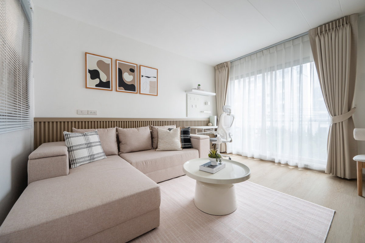 รูป CS462 🌃 คอนโด Thanaplace Condominium 🛋️ แต่งครบ ทำเลเมืองราคาถูกมาก - รูปที่ 8/26