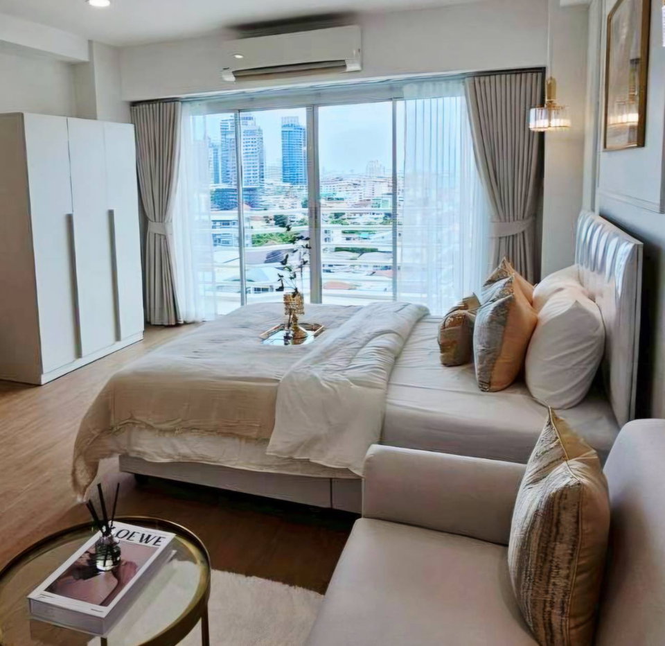 รูป ขายคอนโดCity Living Ratchada ห้องใหญ่ 37 ตร.ม. รีโนเวทใหม่ ใกล้ MRT ห้วยขวาง วิวเมือง พร้อมอยู่ - รูปที่ 2/14