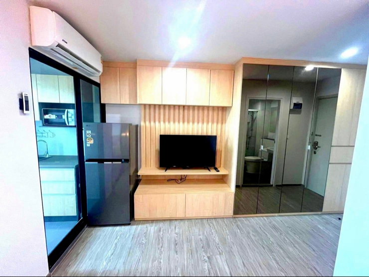 รูป 🏙️ ให้เช่าคอนโด Rye Sukhumvit 101/1 หิ้วกระเป๋าเข้าอยู่ได้เลย Fully furnished❗️แถมยังมี Shuttle Bus รับส่งถึง BTS ปุณณวิถี🔥 คอนโดยูนิตน้อยไม่วุ่นวาย - รูปที่ 3/10