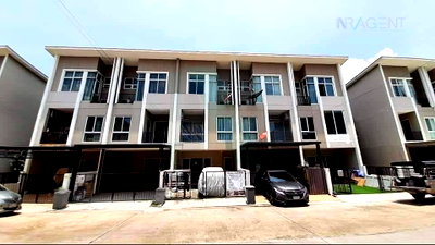 Townhouses for sale Bangkok : 📌 For Sell Town house SIX NATURE RAMINTRA 3-story 3 bedroom 3 bathroom