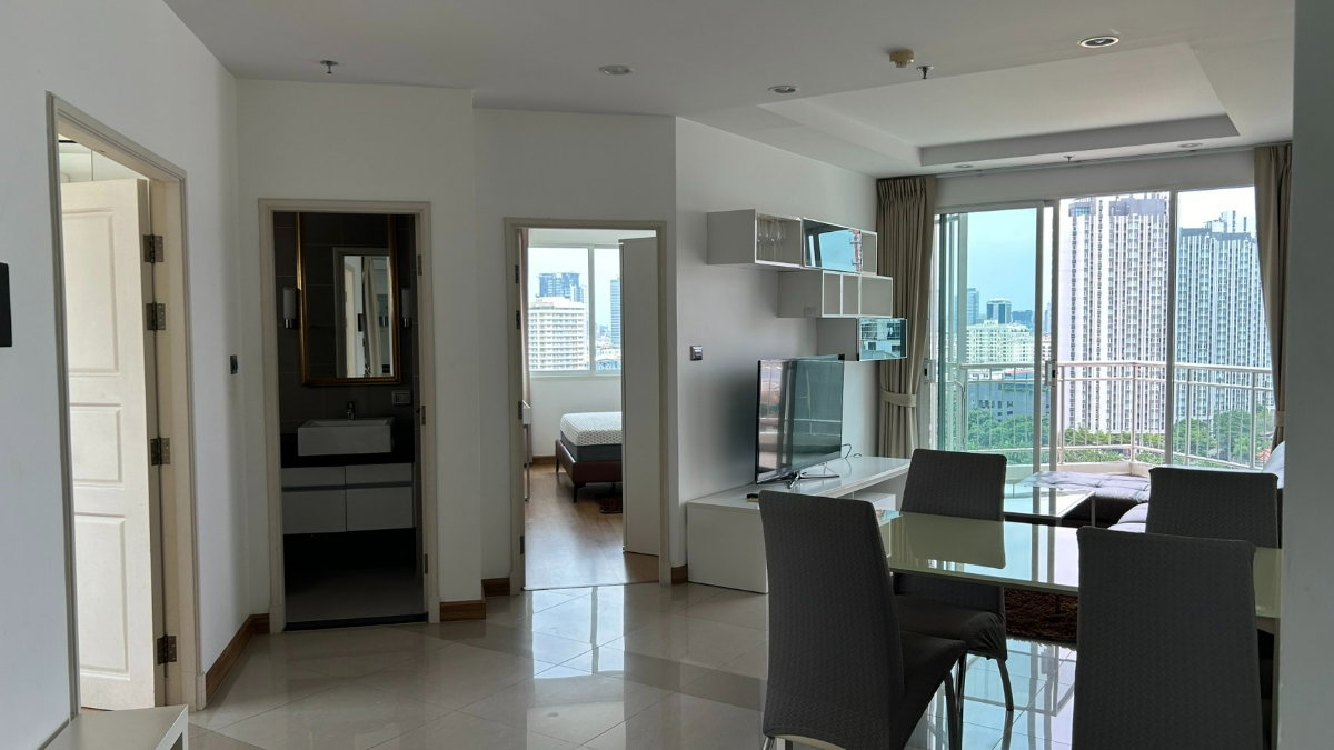 รูป Condo Supalai Wellington 1 ห้องสวย ตกแต่งครบ 2 ห้องนอน มีที่จอดรถประจำ  - รูปที่ 12/24
