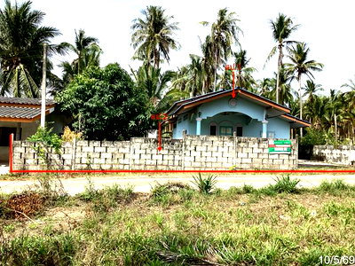 ขายบ้านเดี่ยว : บ้านเดี่ยว 82 ตร.วา ทับสะแก ประจวบคีรีขันธ์ 800,000