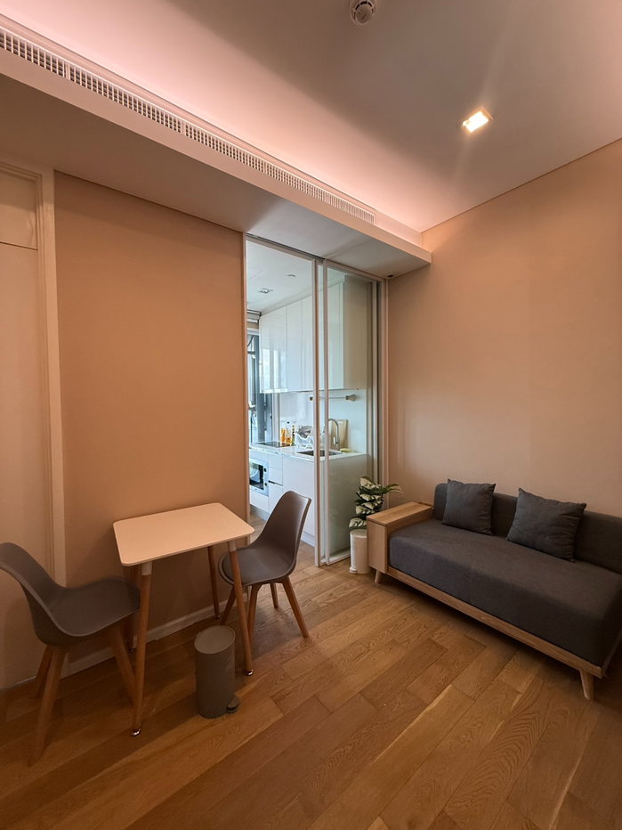 รูป The Saint Residences ห้องชั้น 20+ วิวสวย ไม่บล็อค ห้องเงียบสงบ ห้องเฟอร์ครบ เครื่องใช้ไฟฟ้าครบ - รูปที่ 6/9