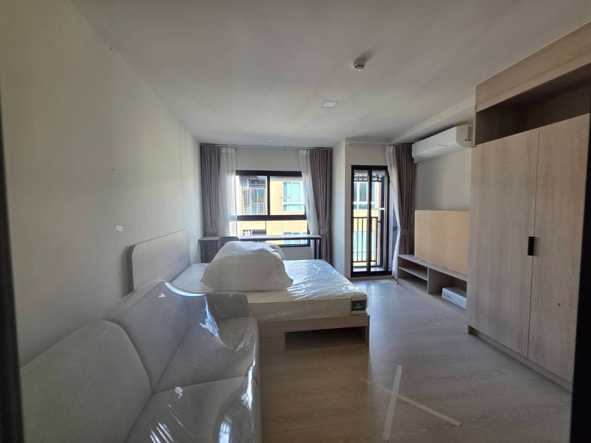 รูป Dcondo Shine Rangsit | ห้องสตูดิโอให้เช่า น่าอยู่ ชั้น 8 ห้องใหม่เอี่ยม ใกล้ ม.ธรรมศาสตร์รังสิต - รูปที่ 8/14