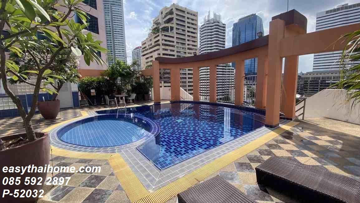 รูป P-52032 > คอนโดให้เช่า The Prime Suites 1 ห้องนอน ชั้น 3 วิวเมือง ห้องสวยเฟอร์ครบทำเลดีใกล้ BTS อโศก Line: @easythaihome 085-592-2897 - รูปที่ 3/7