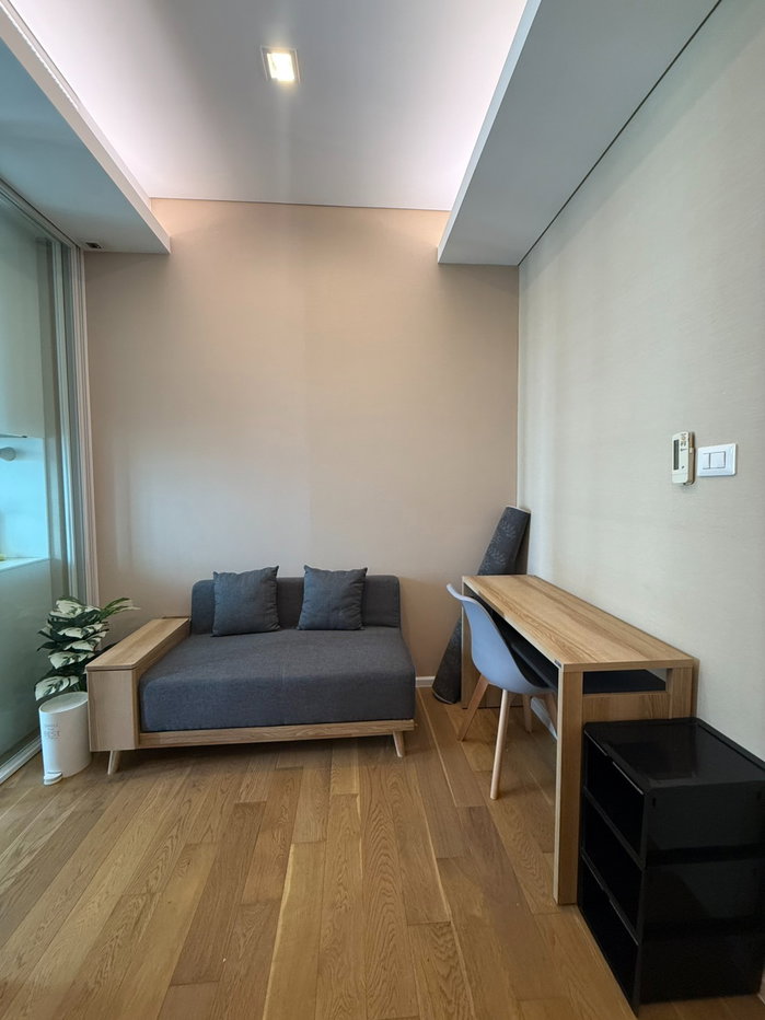 รูป The Saint Residences ห้องชั้น 20+ วิวสวย ไม่บล็อค ห้องเงียบสงบ ห้องเฟอร์ครบ เครื่องใช้ไฟฟ้าครบ - รูปที่ 5/9