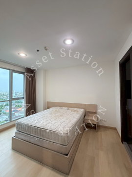 🏢 Beautifully decorated room on a high floor with city views at Rhythm Ratchada. High floor unit with city views, near MRT Sutthisan.💎