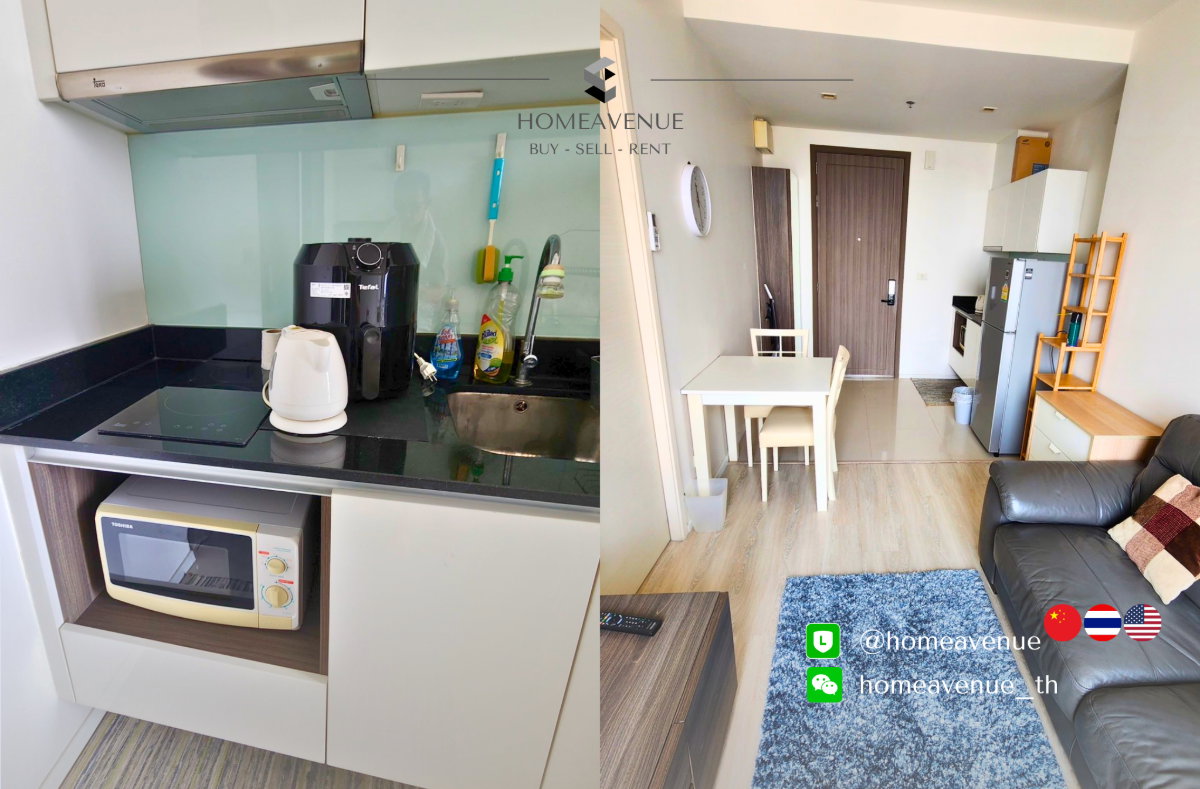 picture ✨ 1 Bedroom 🚇 Near MRT Sutthisan💥📲 Line: @homeavenue ⭐HA-2170 - 4/6
