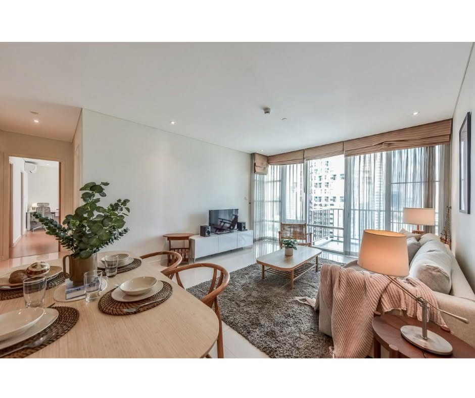 picture ST655/For Rent: Fullerton Sukhumvit – High-Privacy 2BR Pet-Friendly Condo on Main Sukhumvit Road - 11/14
