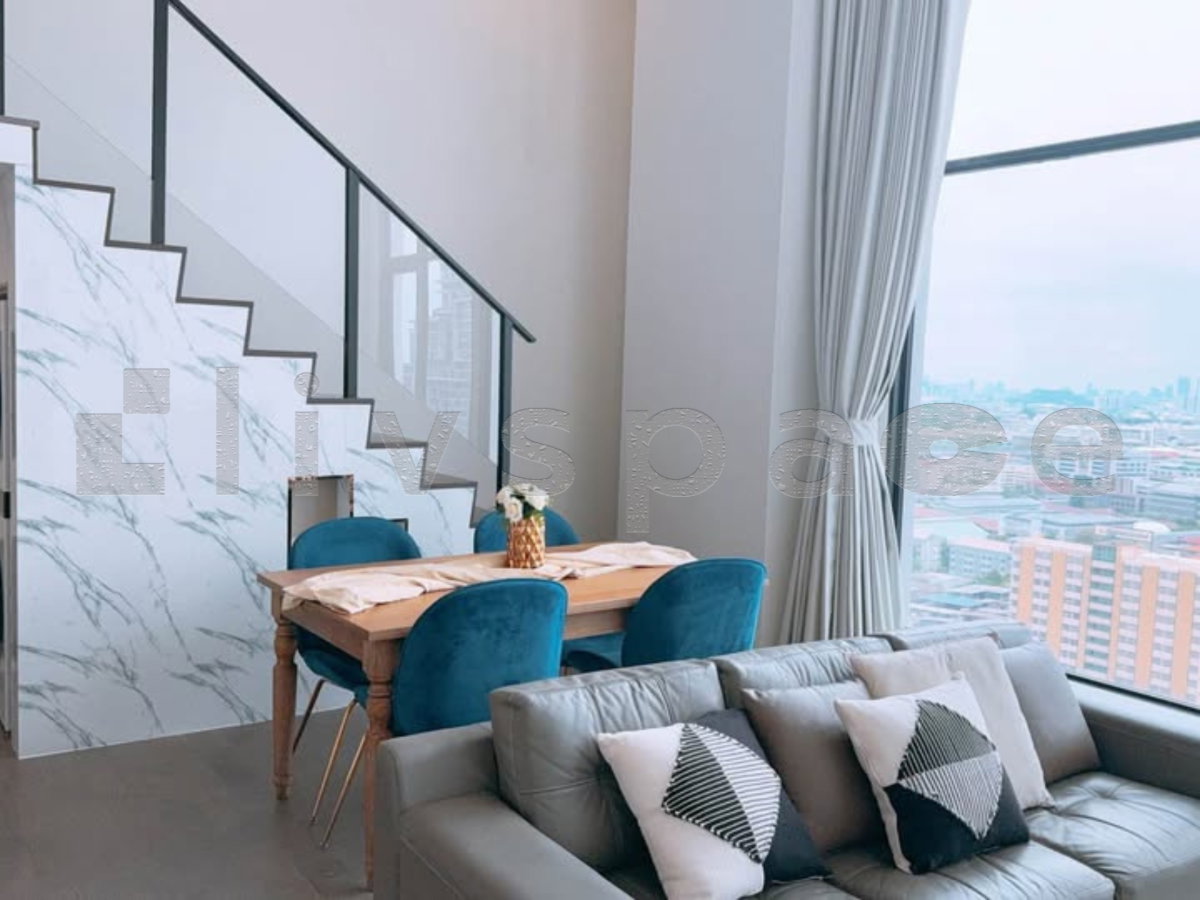 picture ▚ LK113ツ [RARE ITEM] For Rent! Park Origin Ratchathewi - Duplex 3BR, High Floor, Pristine Condition, Near BTS Ratchathewi - 2/10