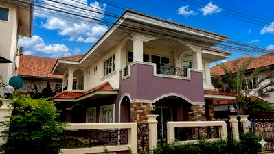 Houses for sale Bang Lamung Chonburi : ✅ Single house for sale, supports EV Charge, near Terminal 21, only 1.1 km. ✅ Coco Villa 32 Pattaya