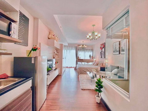 For Rent Supalai Monte 2 Studio room, 33 sq m. 1 bedroom, 1 bathroom 9th floor
