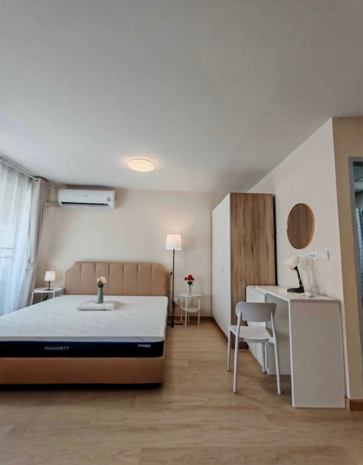 รูป ให้เช่า The Parkland บางนา 37 ตรม. เฟอร์ครบ 8000 บาท - รูปที่ 10/11