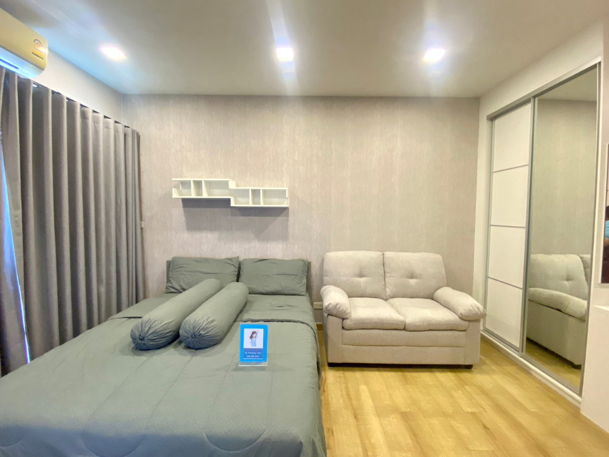 picture ðCity Link Condo ðĒStudio room, 7th floor, corner unit, Madrid building. Rent: 7,500 THB/month ðĨ - 2/16